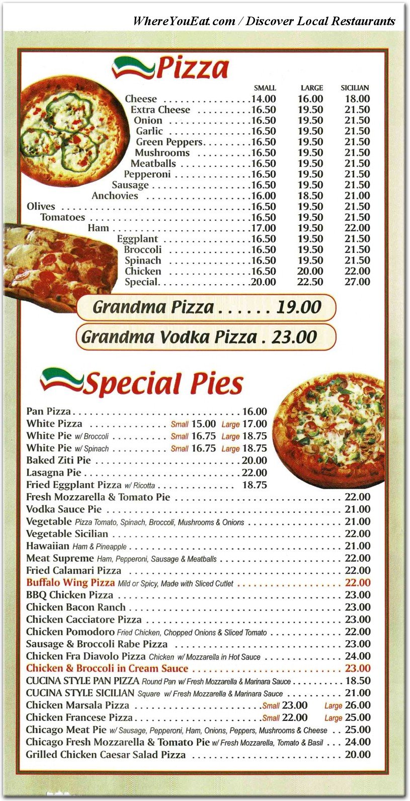 menu 4